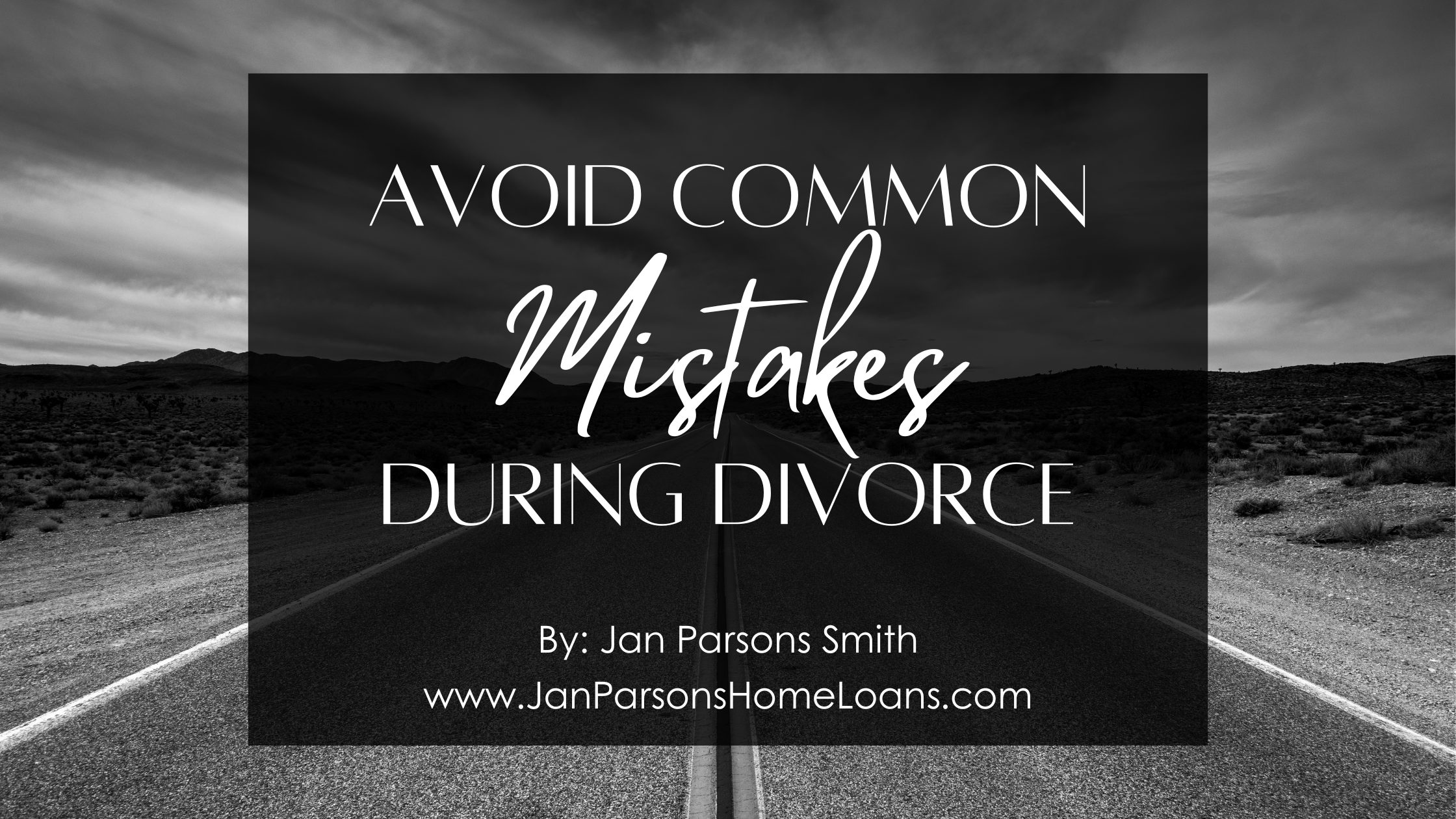 Avoiding Common Mortgage Mistakes During Divorce